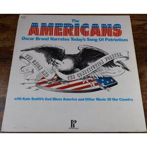 Oscar Brand The Americans (LP) Pickwick SPC-3372 Patriotic Folk 1974 VG